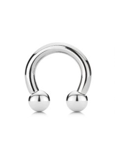 Patkó piercing golyó végekkel  6mm