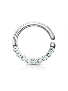 Végtelen karika kristályokkal