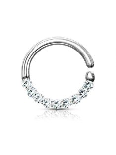 Végtelen karika  kristályokkal