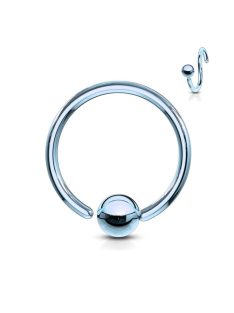 Karika rögzített golyóval világoskék