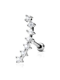 Barbell ragyogó kövekkel