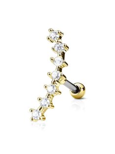 Barbell ragyogó kövekkel