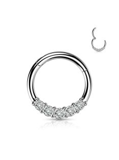 Csuklós karika kristályokkal