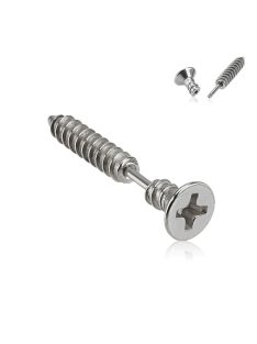 Csavar formájú piercing