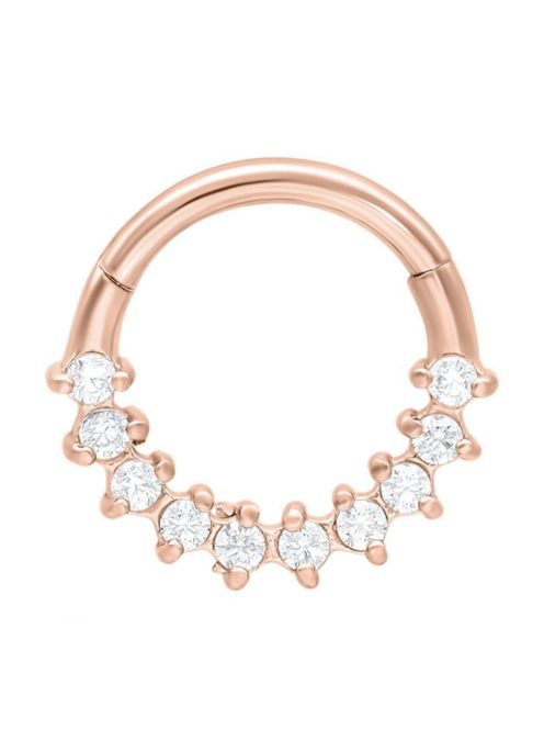 Glamorous daith vagy septum piercing