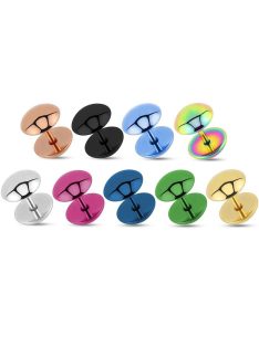 Fake plug kupolás véggel (ál fültágító)