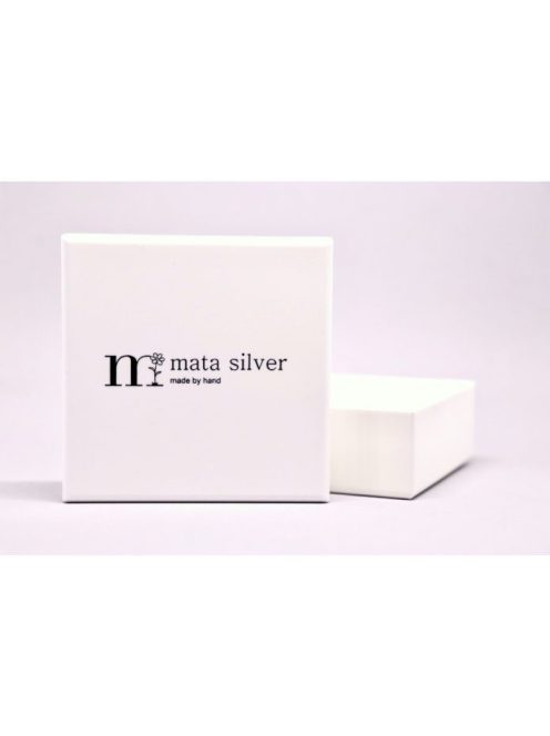 Ezüst cirkóna fülbevaló 