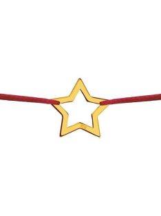 Csillag karkötő arany