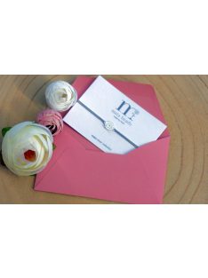 Mini rozetta rosé arany karkötő 