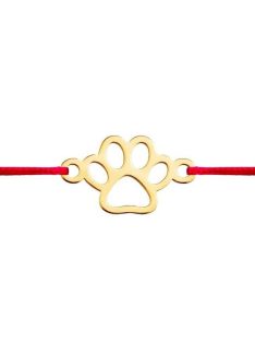 Mini mancs karkötő arany