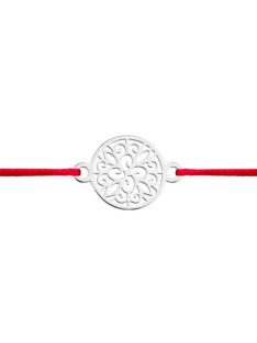 Rozetta ezüst karkötő