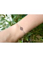 Rozetta ezüst karkötő