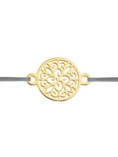 Rozetta karkötő arany