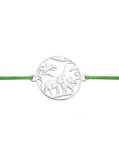 "Afrika" karkötő ezüst