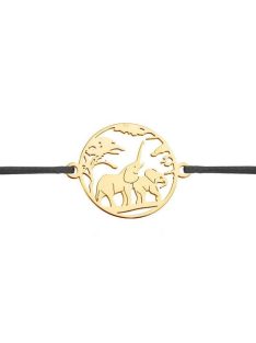 "Afrika" karkötő arany