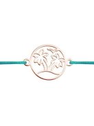 925 Sterling Silber "Holiday" Armband  Rose Gold