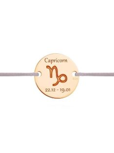 Bak csillagjegy karkötő rosé arany