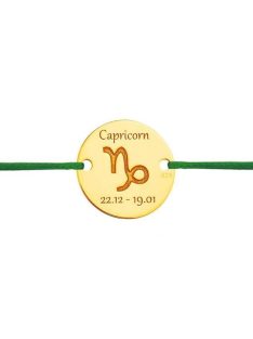 Bak csillagjegy karkötő arany