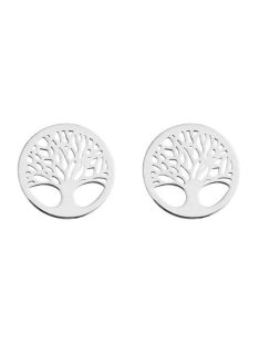 Életfa ezüst fülbevaló